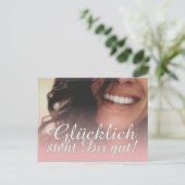 グリュッリッヒ・シュテットディール・ガット！ – ロゼ シーズンポストカード (スタンド正面)