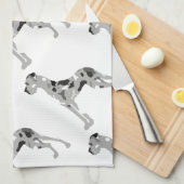 グリュティガードグゲンシルエット キッチンタオル (四つ折り)