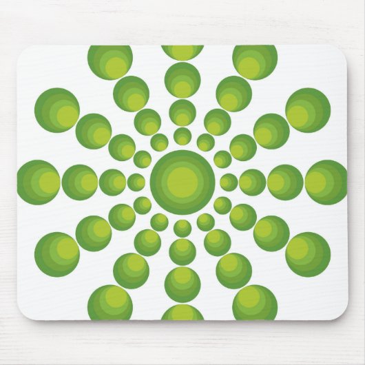 グリューナー70erジャールスタイル マウスパッド (正面)