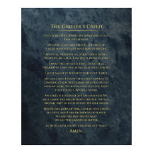 「グリラーの信条」