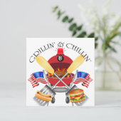 グリリンとチリンの警察部招待状 招待状 (スタンド正面)