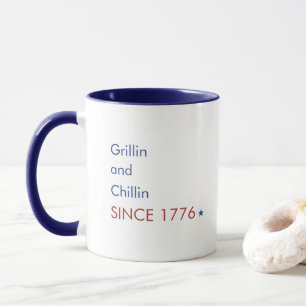 グリリンとチリン1776 7月おもしろい4日から マグカップ