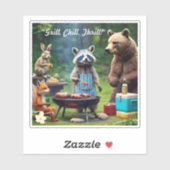 「グリリンと友達」 シール (シート)