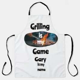 グリリングは私のゲーム エプロン