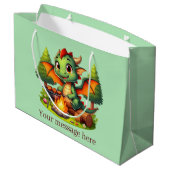 グリリングクールドラゴン追加文字 ラージペーパーバッグ (裏面アングル)