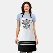 グリリングパパ エプロン (着用した状態)