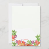 グリリング時間招待状 招待状 (裏面)