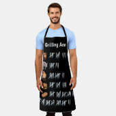 グリリング・エース エプロン (着用した状態)