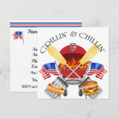 グリリン招待状 招待状 (正面/裏面)