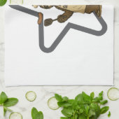 グリリン長星 キッチンタオル (折り畳み)