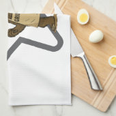 グリリン長星 キッチンタオル (四つ折り)