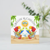 グリリン&チリン招待状 招待状 (スタンド正面)