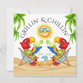 グリリン&チリン招待状 招待状 (正面)