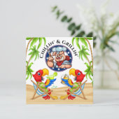 グリリン＆チリン ご招待 招待状 (スタンド正面)