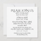 グリリン＆チリン ご招待 招待状 (裏面)