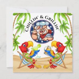 グリリン＆チリン ご招待 招待状