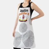 グリリンnチリンパーソナライズされたが自分の名前を追加 エプロン (インサイチュ)