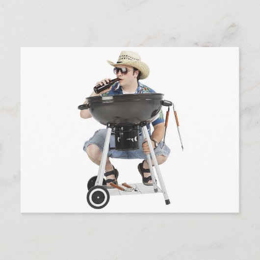 グリルおもしろい ポストカード (正面)