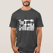 グリルお父さんTシャツ Tシャツ (正面)