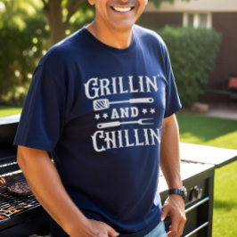 グリルでチルなBBQ Tシャツ