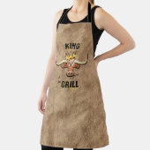 グリルのキング、ロングホーンのステアエプロン エプロン (インサイチュ)