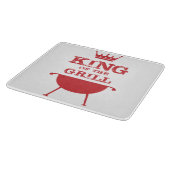 グリルのキング、赤 カッティングボード (角)