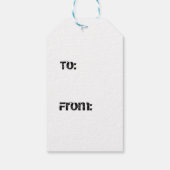 グリルのキング、赤 ギフトタグ (裏面)