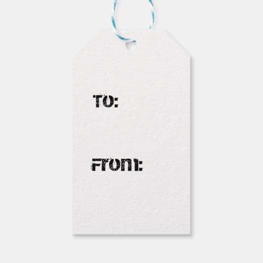 グリルのキング、赤 ギフトタグ (裏面)