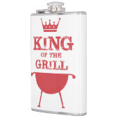 グリルのキング、赤 フラスク (左)