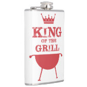 グリルのキング、赤 フラスク (右)