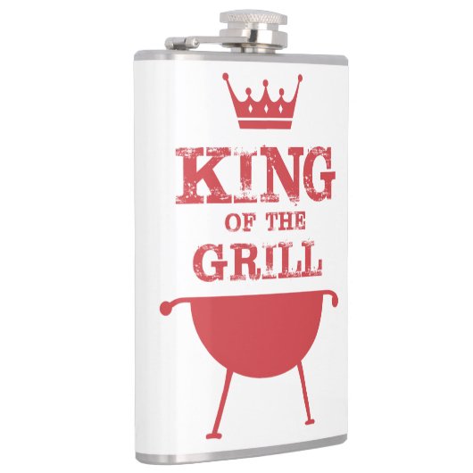 グリルのキング、赤 フラスク (右)