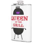 グリルのクイーンズパープルクラウンレッド フラスク (左)