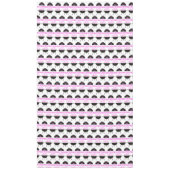 グリルのクイーン,ピンクのクラウンピンク テーブルクロス (正面)