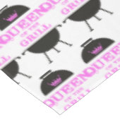 グリルのクイーン，ピンクのクラウンピンク テーブルクロス (アングル)