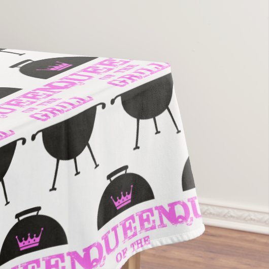 グリルのクイーン,ピンクのクラウンピンク テーブルクロス (インサイチュ)