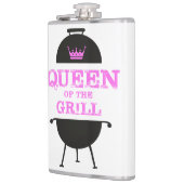 グリルのクイーン，ピンクのクラウンピンク フラスク (左)