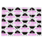 グリルのクイーン，ピンクのクラウンピンク ラージペーパーバッグ (裏面)