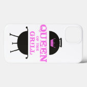 グリルのクイーン，ピンクのクラウンピンク Case-Mate iPhoneケース (裏面 (横))