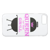 グリルのクイーン，ピンクのクラウンピンク Case-Mate iPhoneケース (裏面(横))