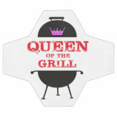 グリルのクイーン，ピンクのクラウンレッド サッカーボール (フラット)