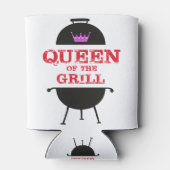 グリルのクイーン，ピンクのクラウンレッド 缶クーラー (裏面)