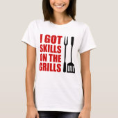 グリルのスキル Tシャツ (正面)