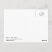 グリルのディフェンダー ポストカード (裏面)