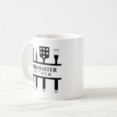 グリルのマスター名の父の日 コーヒーマグカップ (正面左)
