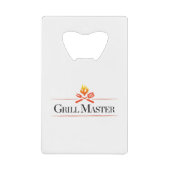 グリルのマスター クレジットカード栓抜き (正面)