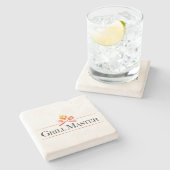 グリルのマスター ストーンコースター (横)