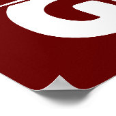 グリルのライセンス ポスター (角)