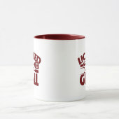 グリルのライセンス マグカップ (中央)