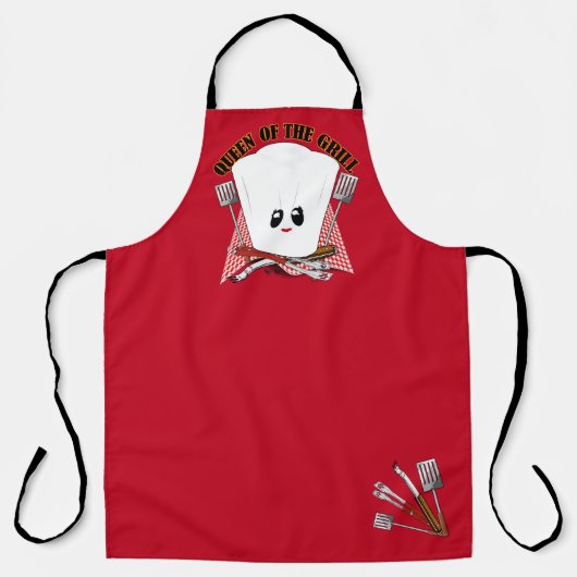 グリルの女王 エプロン (正面)