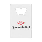 グリルの女王 クレジットカード栓抜き (正面)